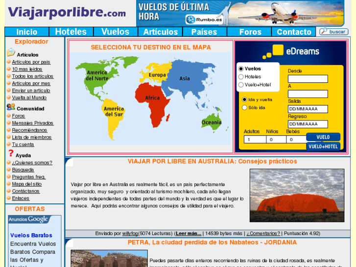 www.viajarporlibre.com