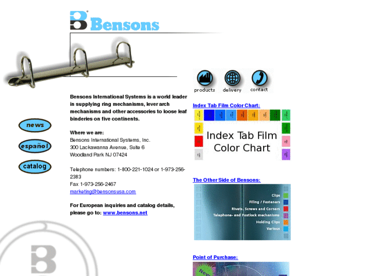 www.bensonsusa.com