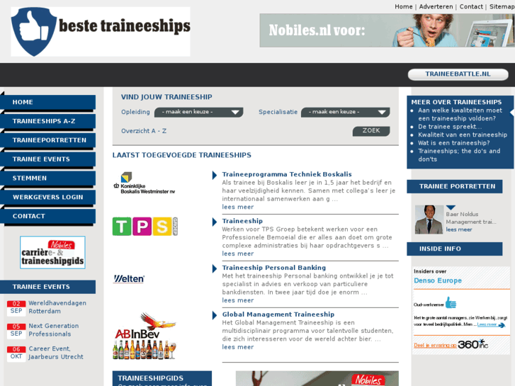 www.debestetraineeships.nl