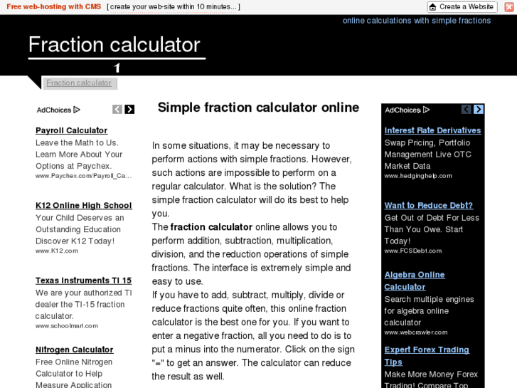 www.fraction-calculator.org