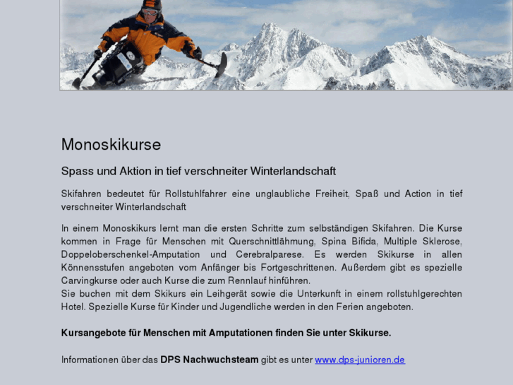 www.monoskikurs.de