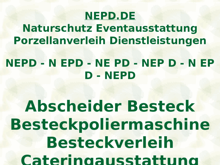 www.nepd.de