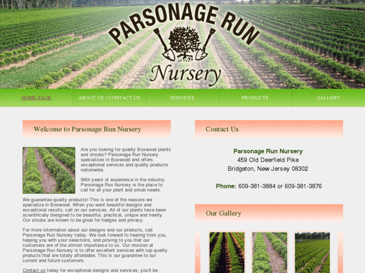 www.parsonagerunnursery.com