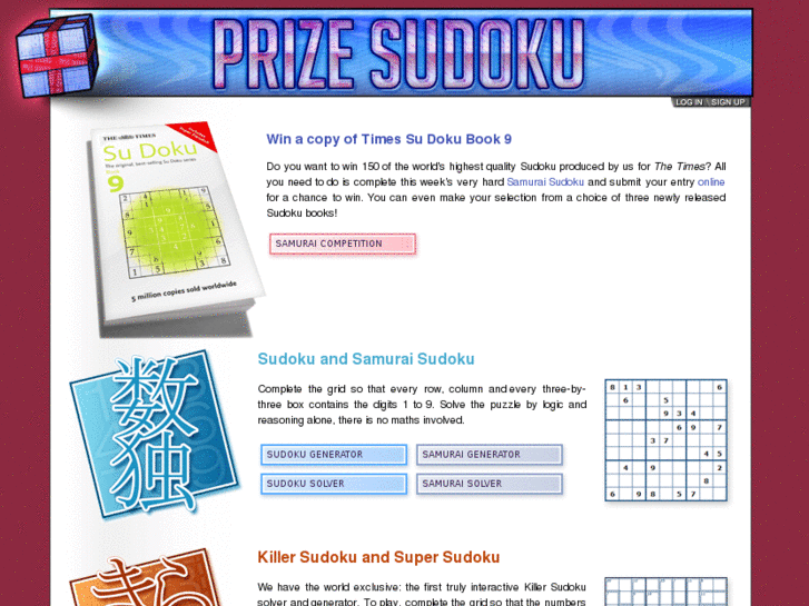 www.prizesudoku.com