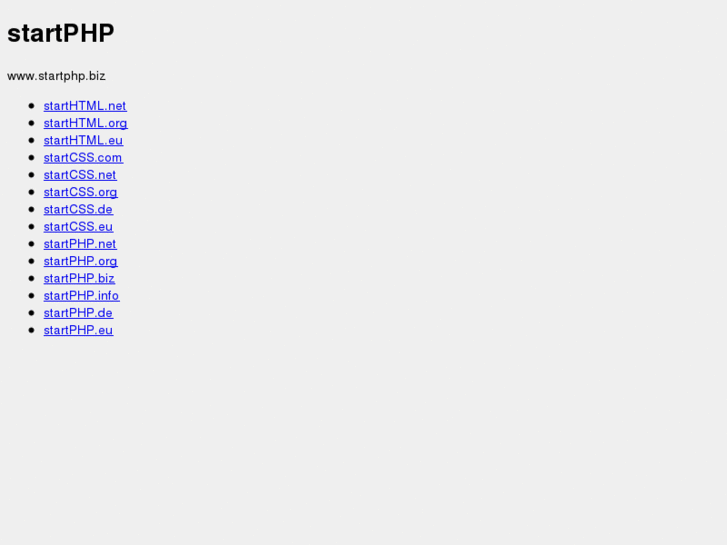 www.startphp.biz