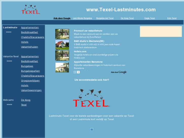 www.texel-lastminutes.com