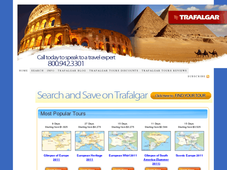 www.trafalgartours2011.com