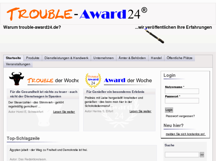 www.trouble-award24.de