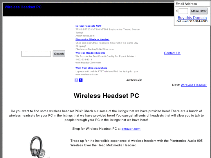 www.wirelessheadsetpc.com