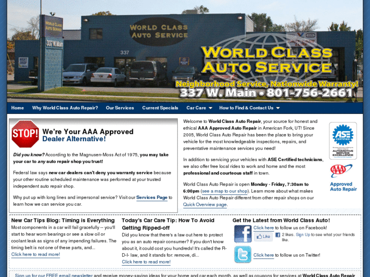 www.worldclassautoservice.com