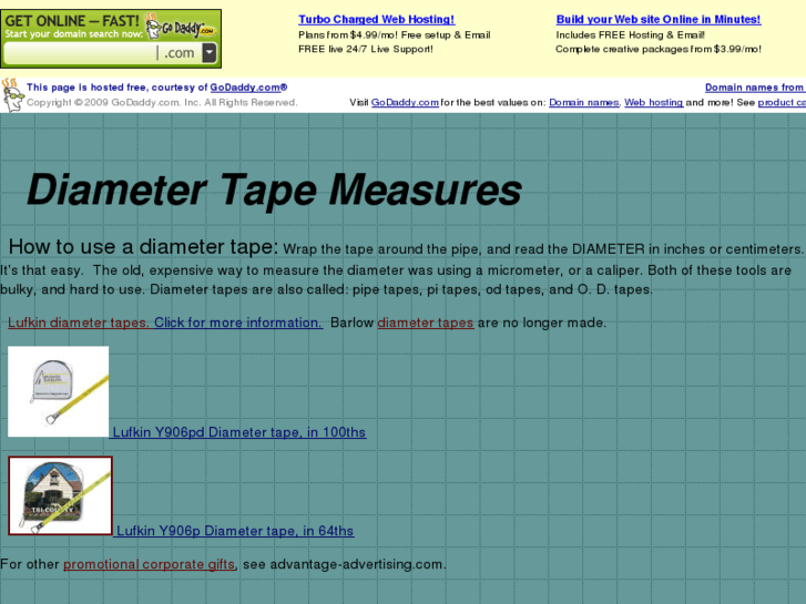 www.diameter-tape.com