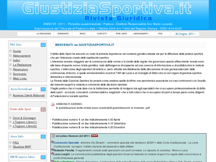 www.giustiziasportiva.it