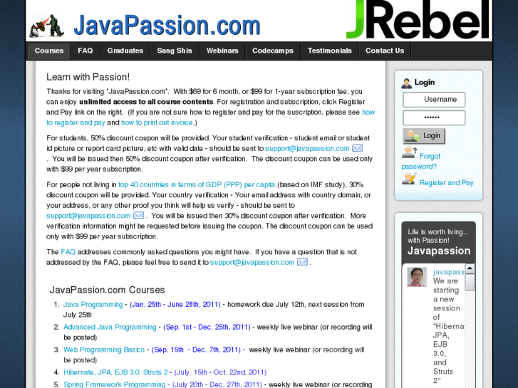 www.javapassion.com
