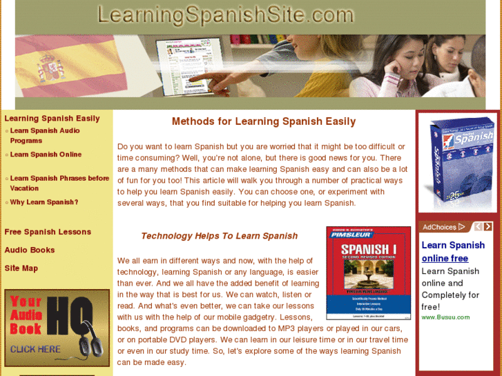 www.learningspanishsite.com