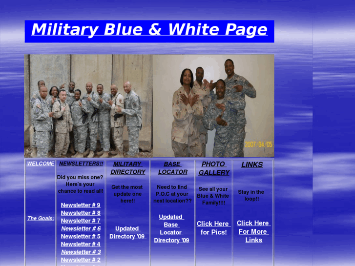 www.militaryblueandwhite.org