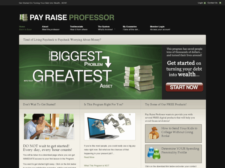 www.payraiseprofessor.com