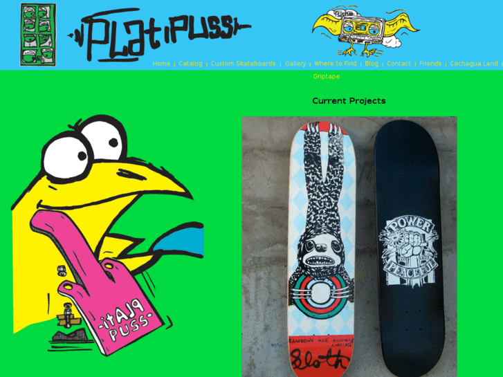 www.platipusskateboards.com