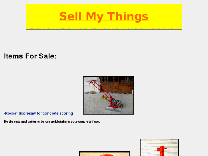 www.sellmythings.net