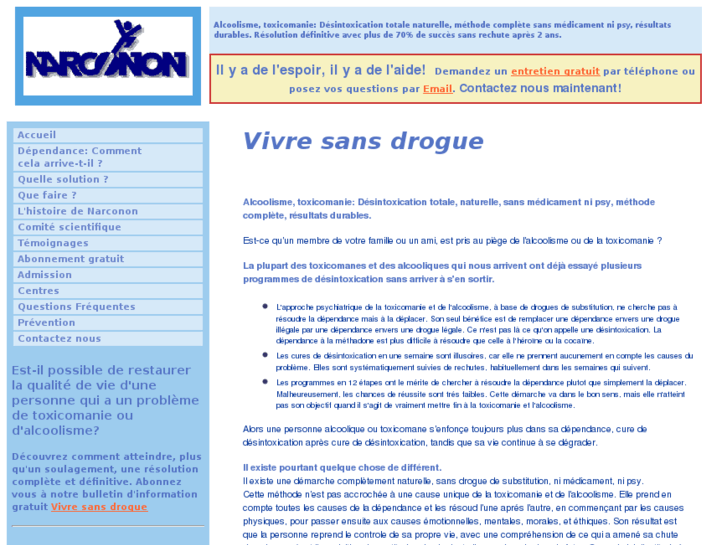 www.vivresansdrogue.com