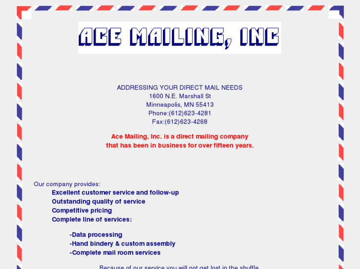 www.acemailingmn.com