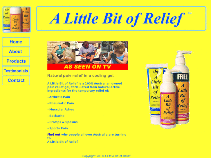 www.alittlebitofrelief.com