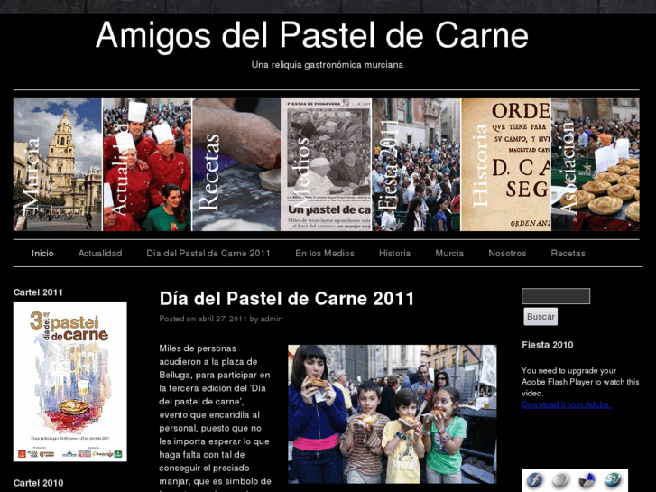 www.amigosdelpasteldecarne.es