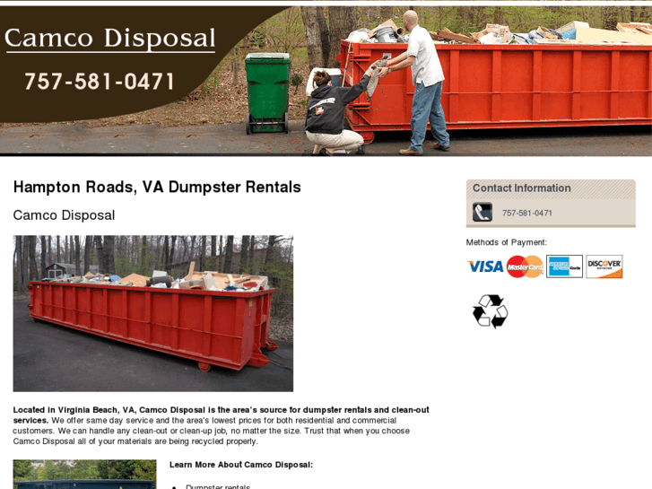 www.camcodisposal.com