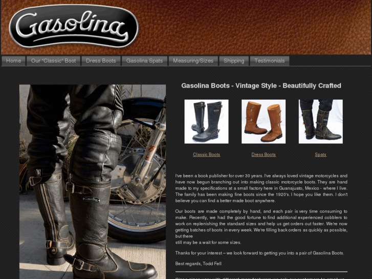 www.gasolinaboots.com