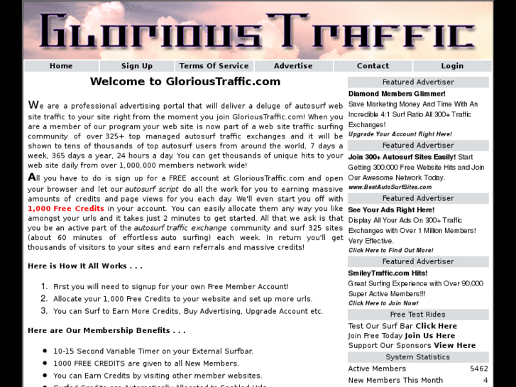 www.glorioustraffic.com