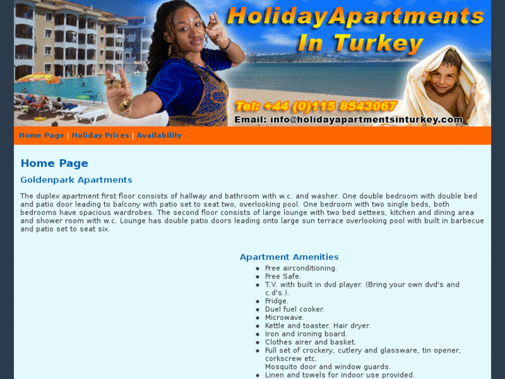 www.holidayapartmentsinturkey.com