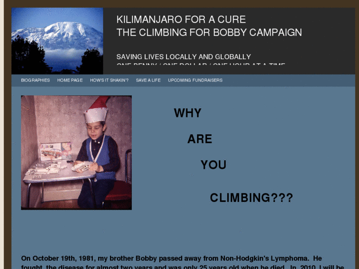 www.kilimanjaro-for-a-cure.org