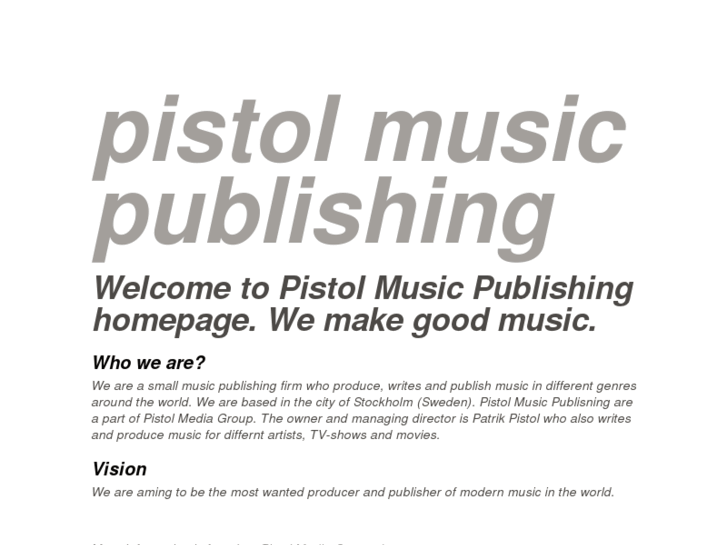 www.pistolmusic.se