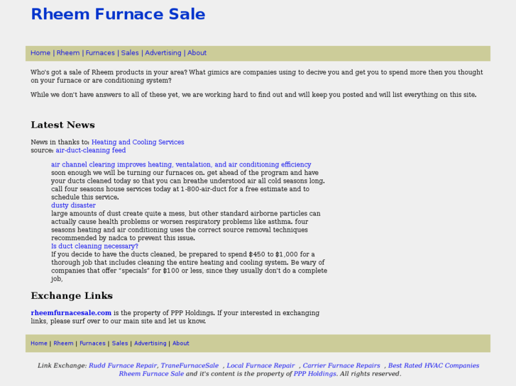 www.rheemfurnacesale.com