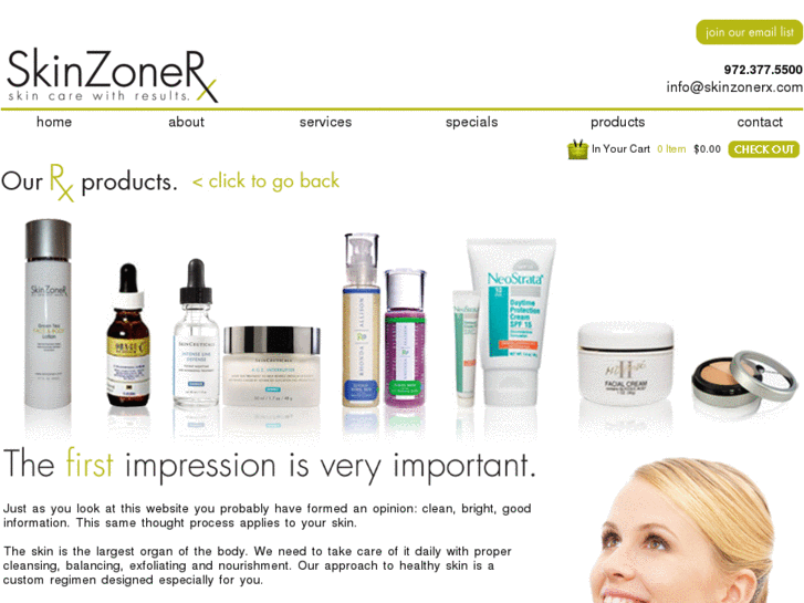 www.skinzonerx.com