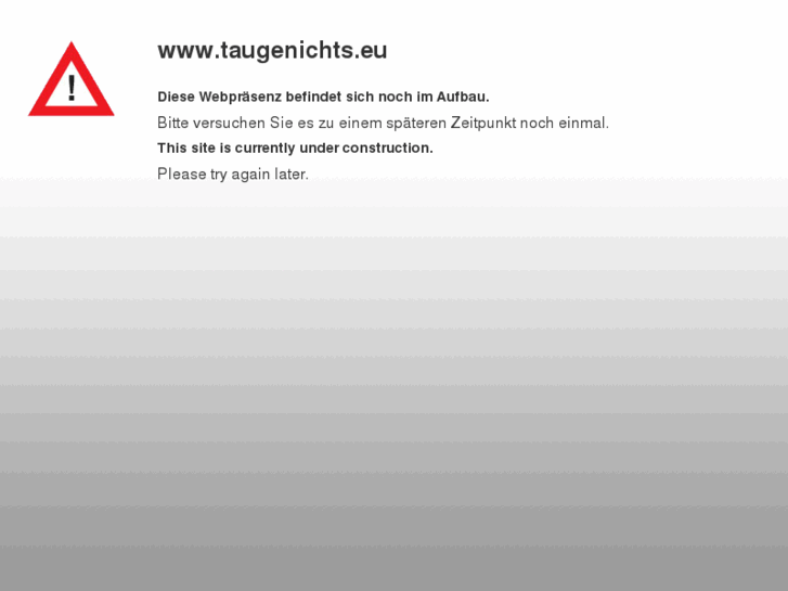 www.taugenichts.eu