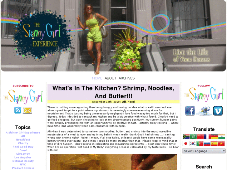 www.theskinnygirlexperience.com