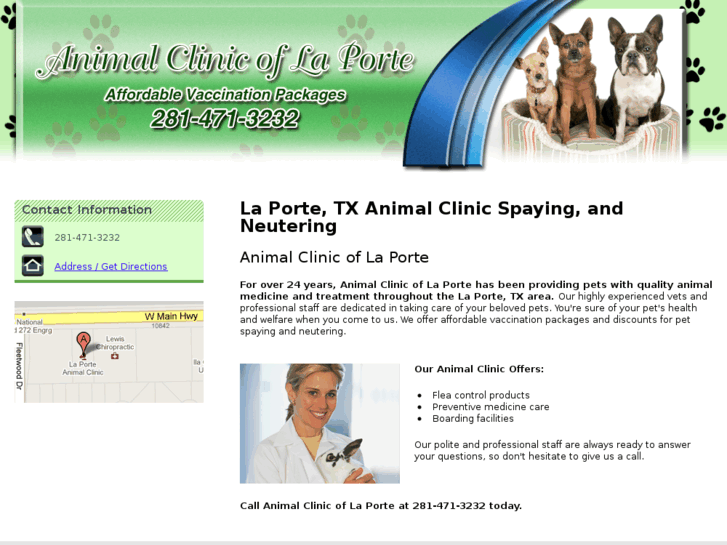 www.animalclinicoflaporte.com