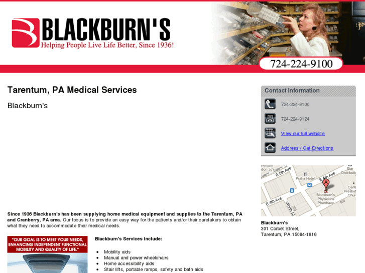 www.blackburnsmedical.com