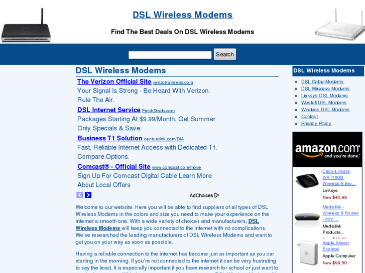 www.dslwirelessmodems.com