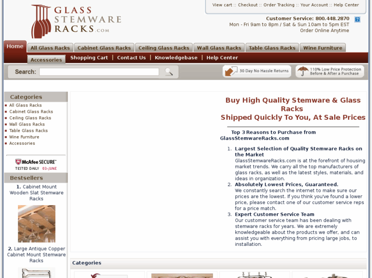 www.glassstemwareracks.com