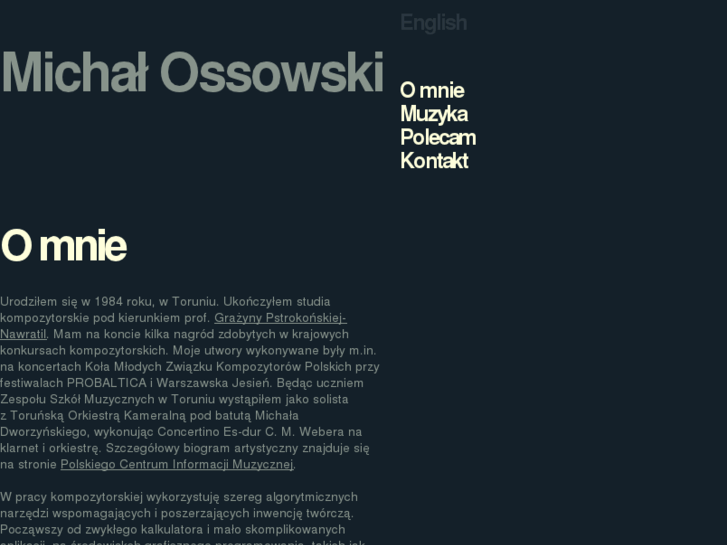 www.michalossowski.com