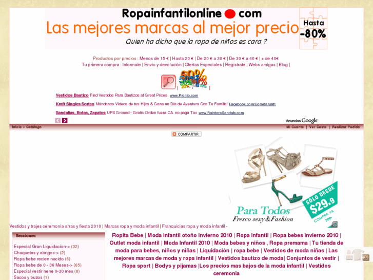 www.ropainfantilonline.com