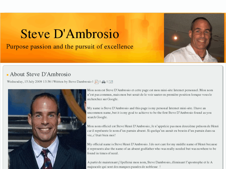 www.stevedambrosio.com