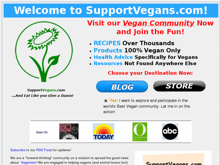 www.supportvegans.com