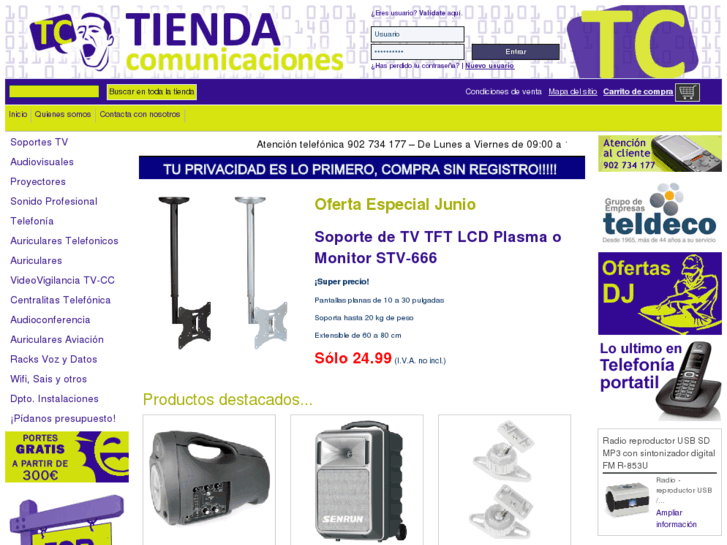 www.tiendacomunicaciones.com