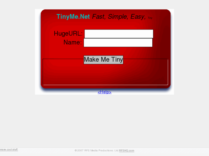 www.tinyme.net