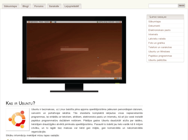 www.ubuntu.lv