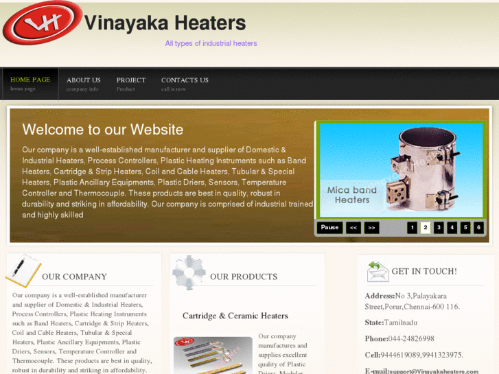 www.vinayakaheaters.com