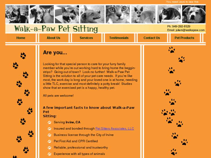 www.walk-a-paw.com