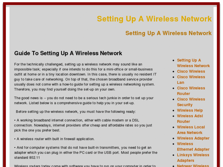 www.wirelessnetworkcentral.com